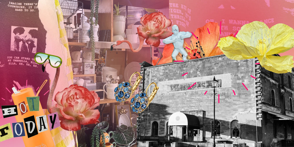 fun crazy cool homewares and fashion in a collage at housekeepers design