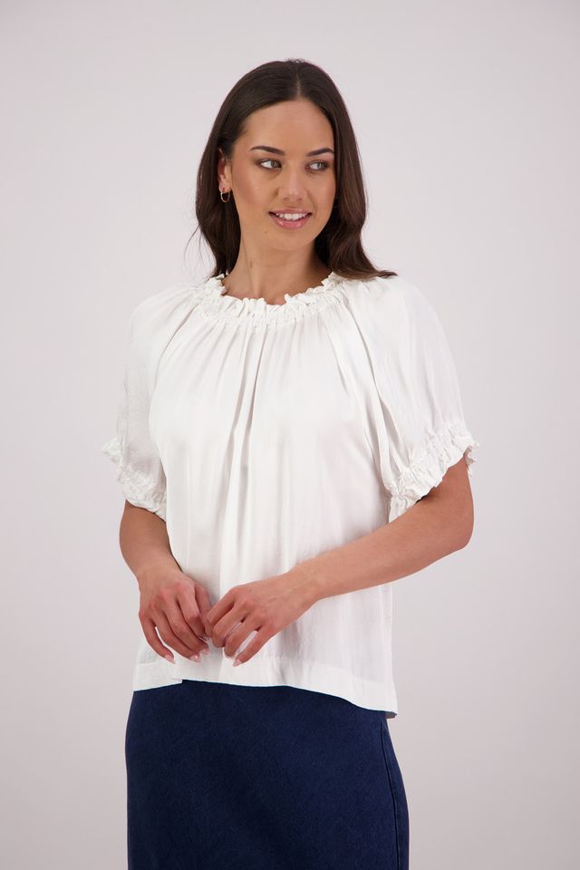 Briarwood Teddy Top | Ivory