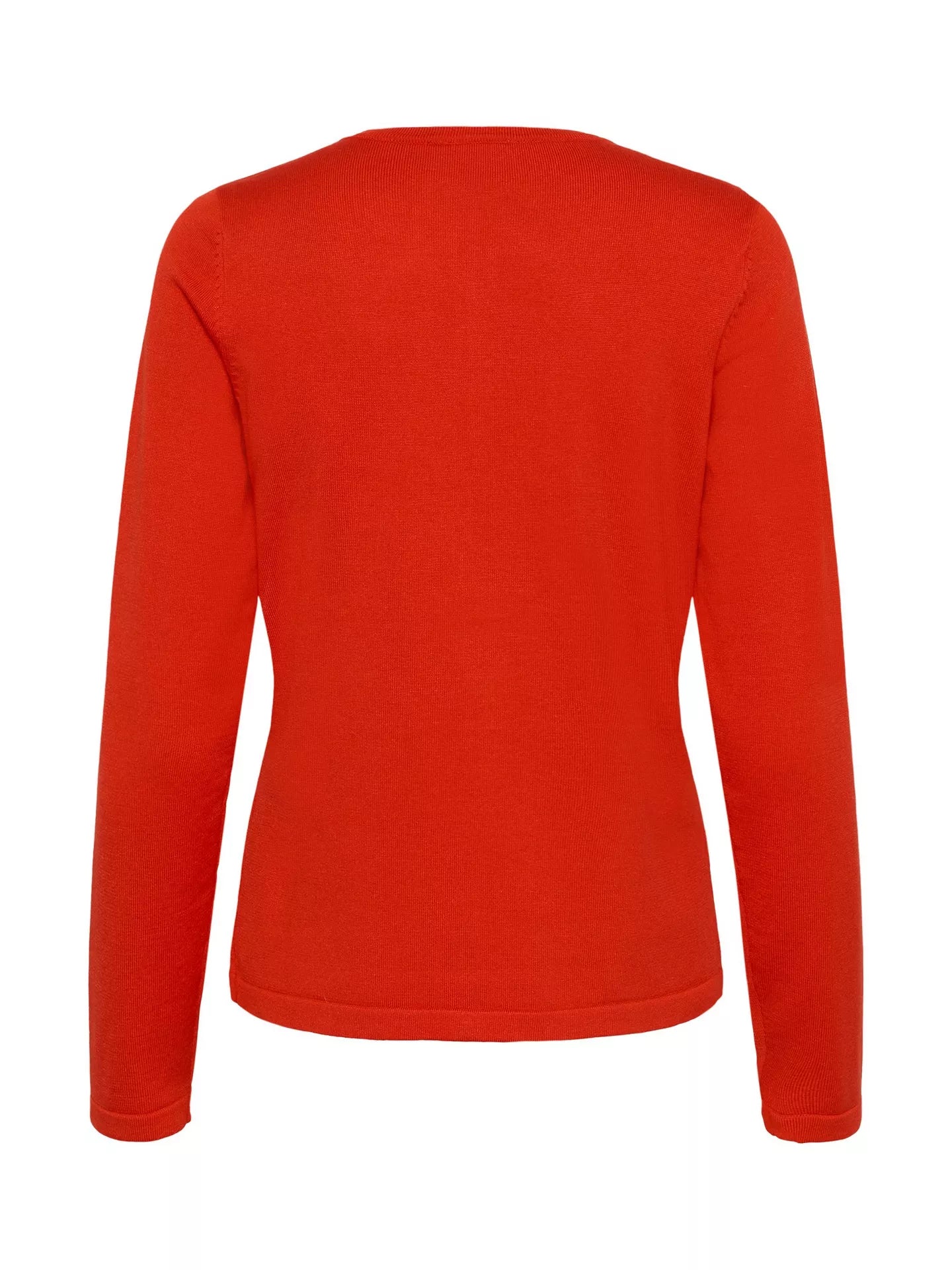 Saint Tropez Mila Slim Fit Ribbed Cardigan | Valiant Poppy