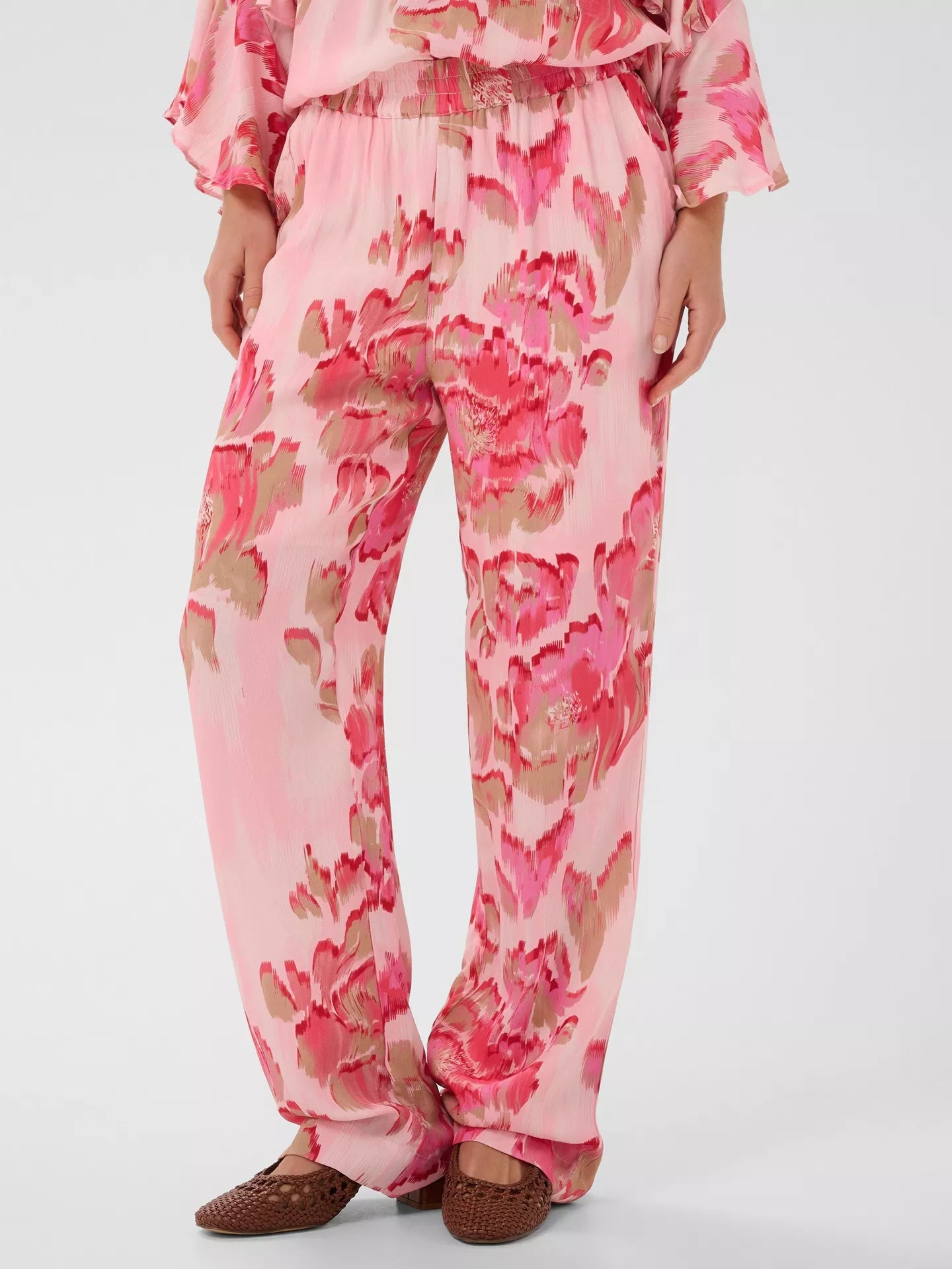 St Tropez Pollyana Pants | Pink Multi