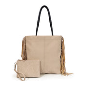 Tassel Shopper | Sand