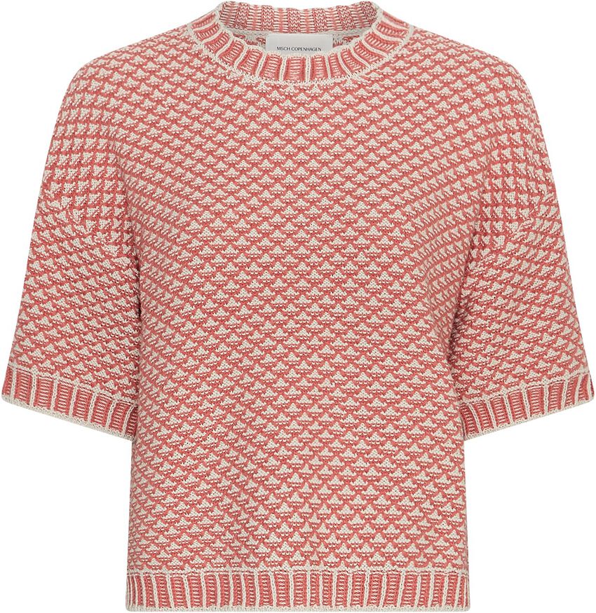 MSCH Catina Short Sleeve Pullover | Oatmeal Rose