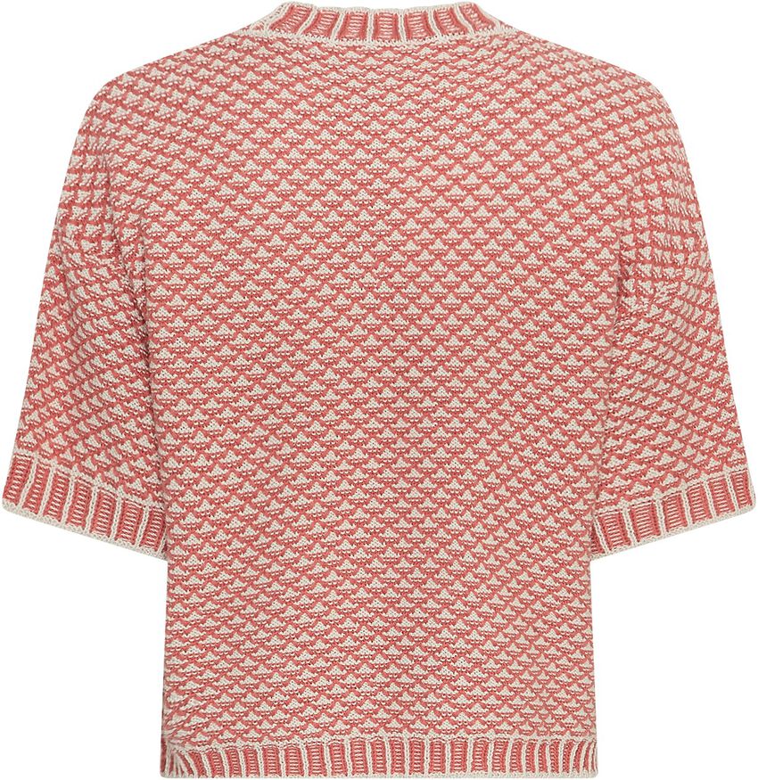 MSCH Catina Short Sleeve Pullover | Oatmeal Rose