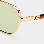 Le Specs Mimi | Gold Moss Tint