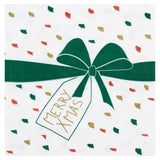 Räder Christmas Cocktail Napkins | Green Bow