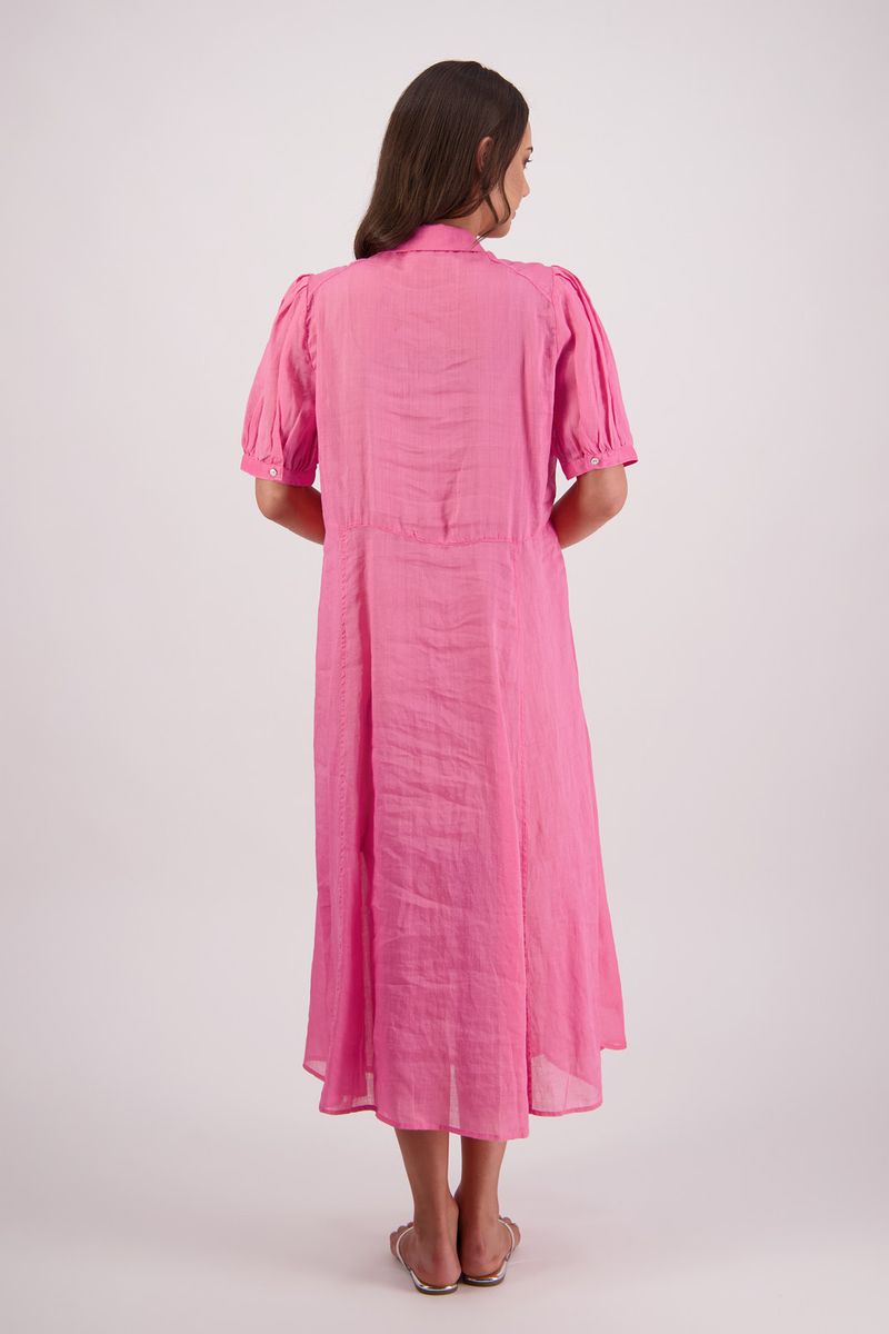 Briarwood Thelma Dress | Ramie Pink