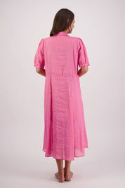 Briarwood Thelma Dress | Ramie Pink