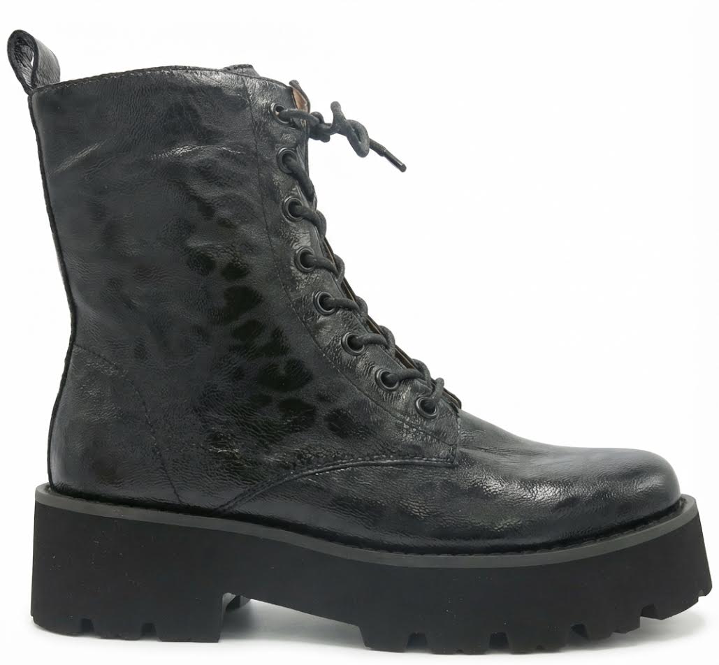 Tamara London Barton Boots | Embossed Black