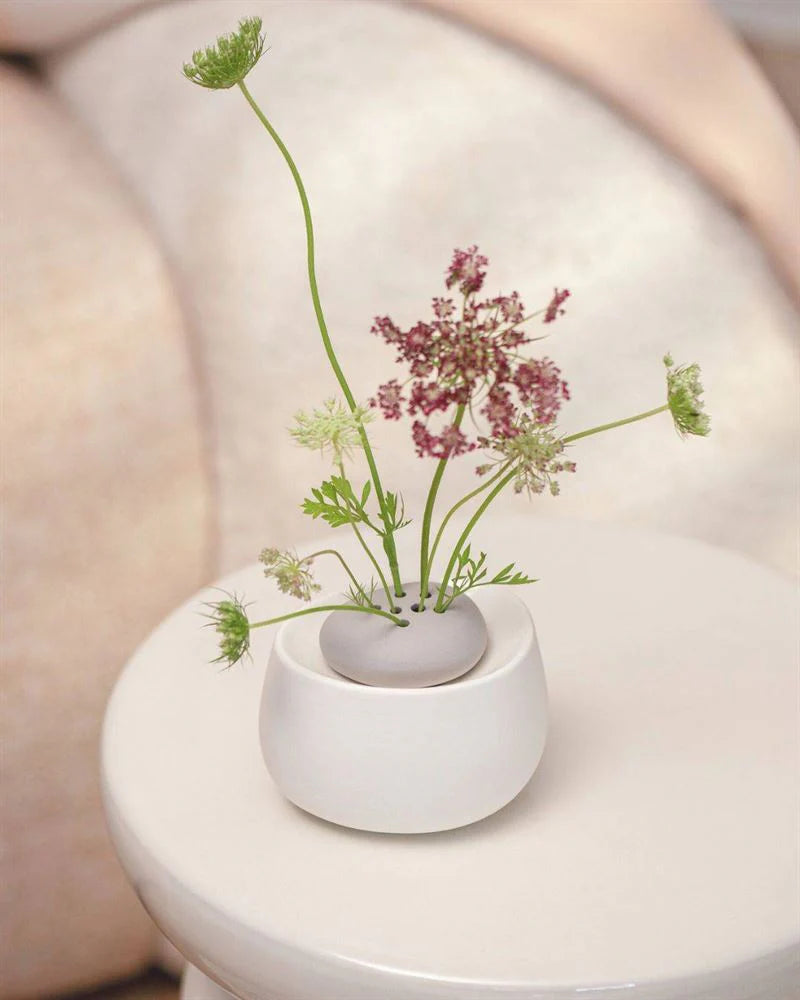 Rader Blumenschale Flower Bowl Vase | White
