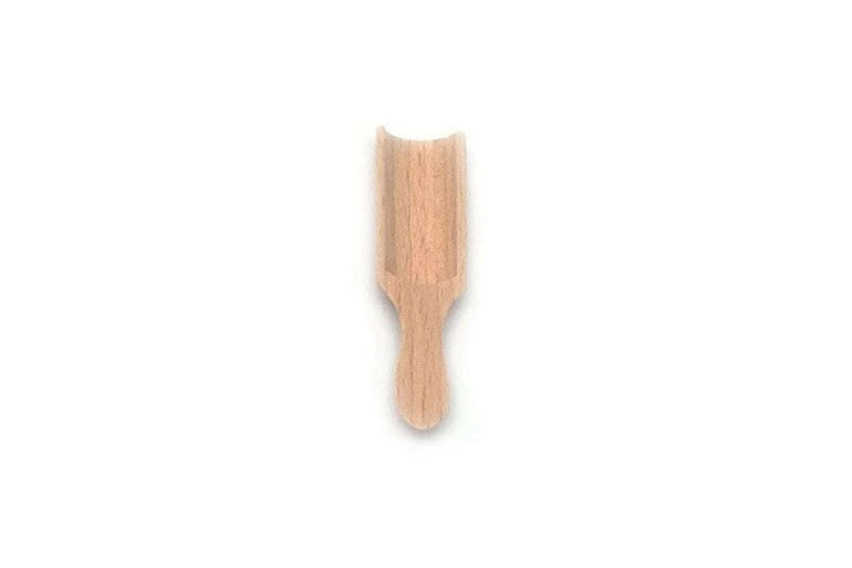 Dishy Beechwood Flat Scoop | 2cm