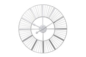 Acctim Gardner Indoor Outdoor 60cm Wall Clock  | Galvanised