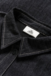 Karen By Simonsen Beverly Denim Shirt | Dark Grey Denim