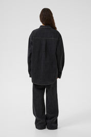 Karen By Simonsen Beverly Denim Shirt | Dark Grey Denim