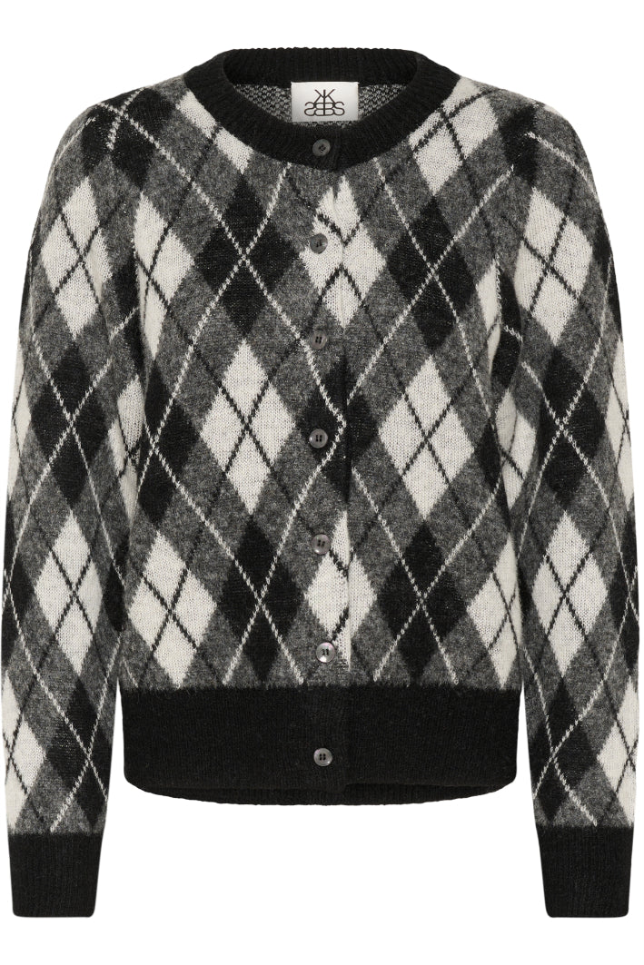 Karen By Simonsen Constantine Cardigan | Black Harlequin