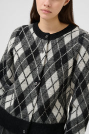 Karen By Simonsen Constantine Cardigan | Black Harlequin