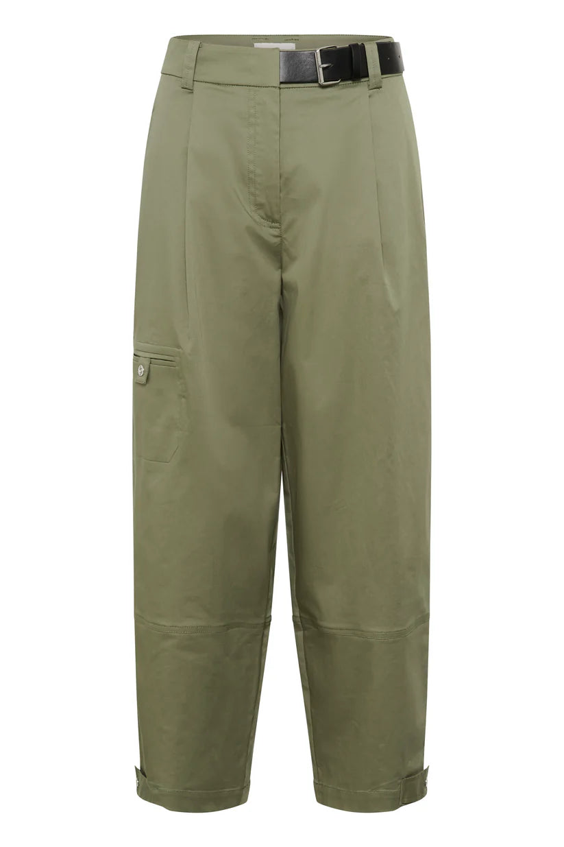 Karen By Simonsen Egina Pants | Deep Lichen Green