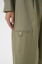 Karen By Simonsen Egina Pants | Deep Lichen Green