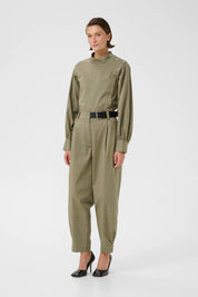 Karen By Simonsen Egina Pants | Deep Lichen Green
