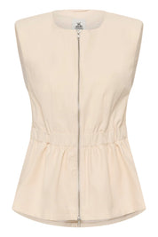 Karen By Simonsen Emery Waistcoat | Egret