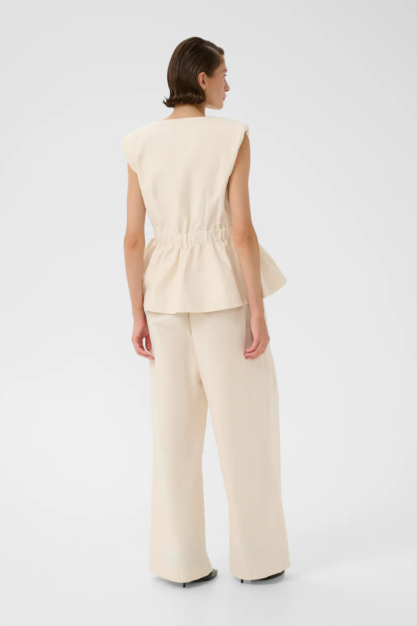 Karen By Simonsen Emery Waistcoat | Egret