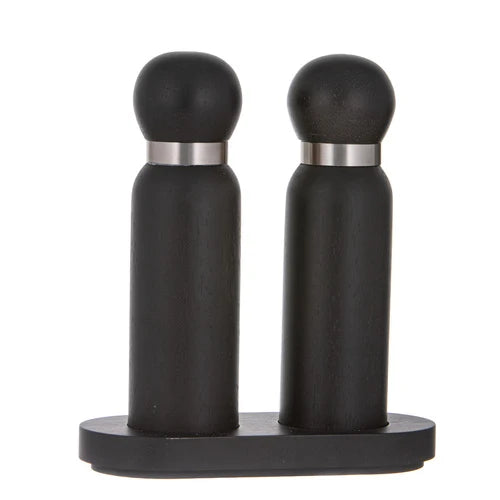 Gather Black Salt & Pepper Grinder | 3pc Set