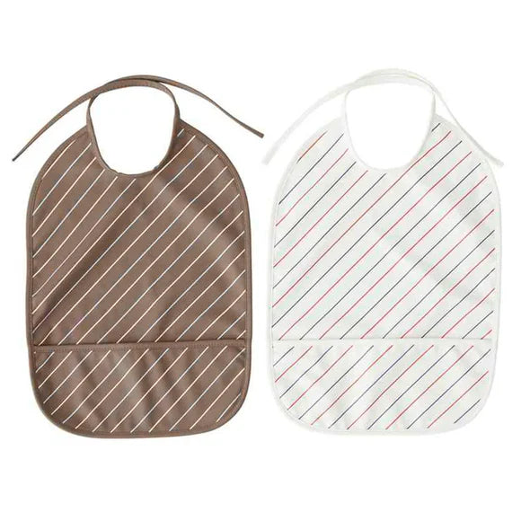Bib Striped Pack of 2 | Mellow Choko