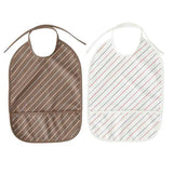 Bib Striped Pack of 2 | Mellow Choko