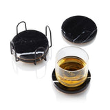Viski Viski Black Marble Coaster | Set Of 4