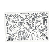 Annabel Trends Kids Colouring Placemat | Safari Animal