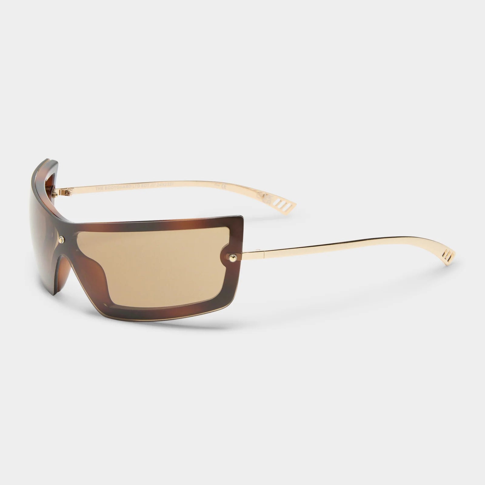 Le Specs The Bodyguard Sunglass Tort | Gold