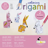 Colouring Origami | Hares