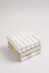 CR Stripe Australian Cotton Tea Towel Pack of 3