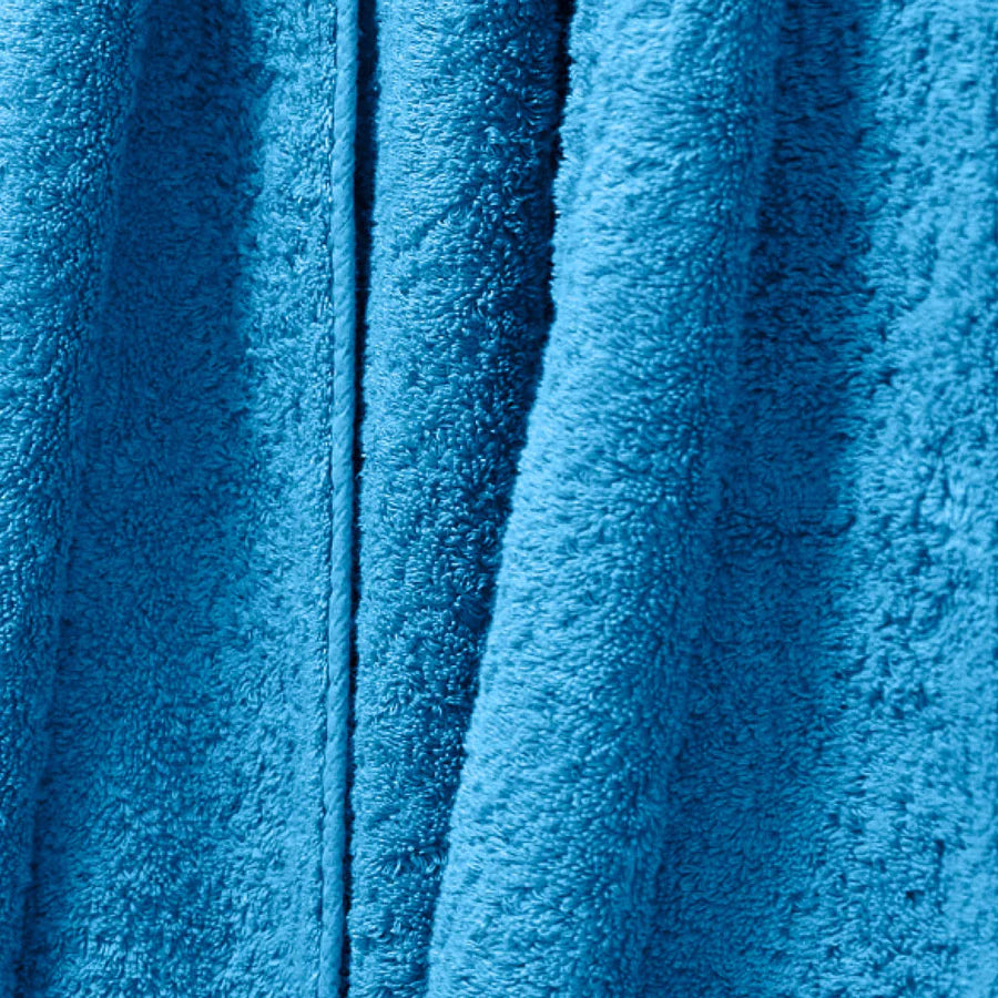 George St Linen Super Pile Cotton Towel | Cyan