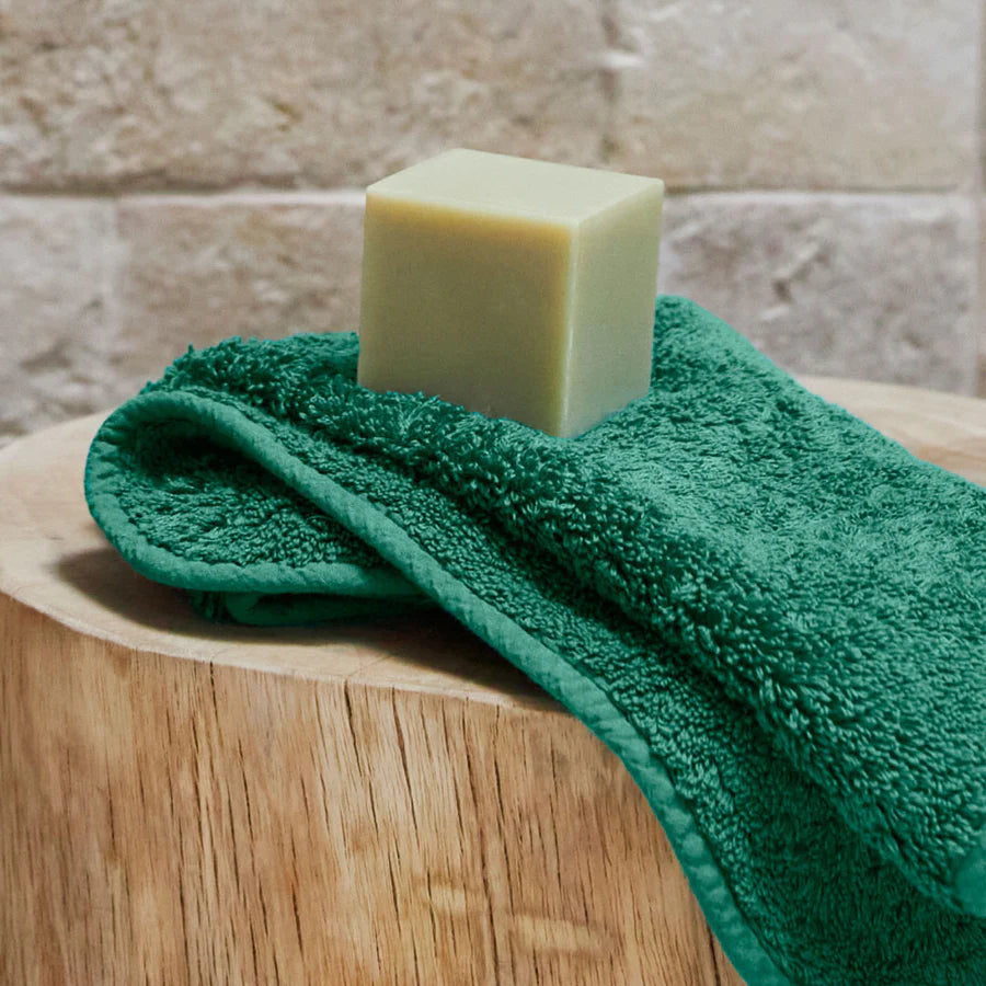 George St Linen Super Pile Cotton Towel | Emerald