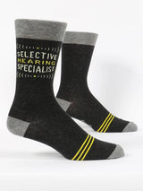Blue Q Mens Socks | Selective Hearing Specialist