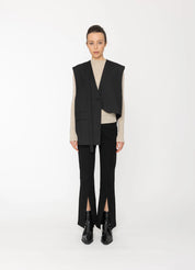 Blacklist Elise Waist Coat | Black
