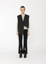 Blacklist Elise Waist Coat | Black