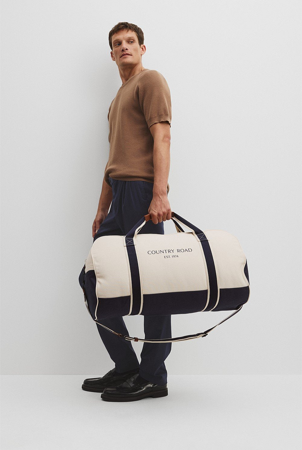 Country Road Logo Tote | Ecru