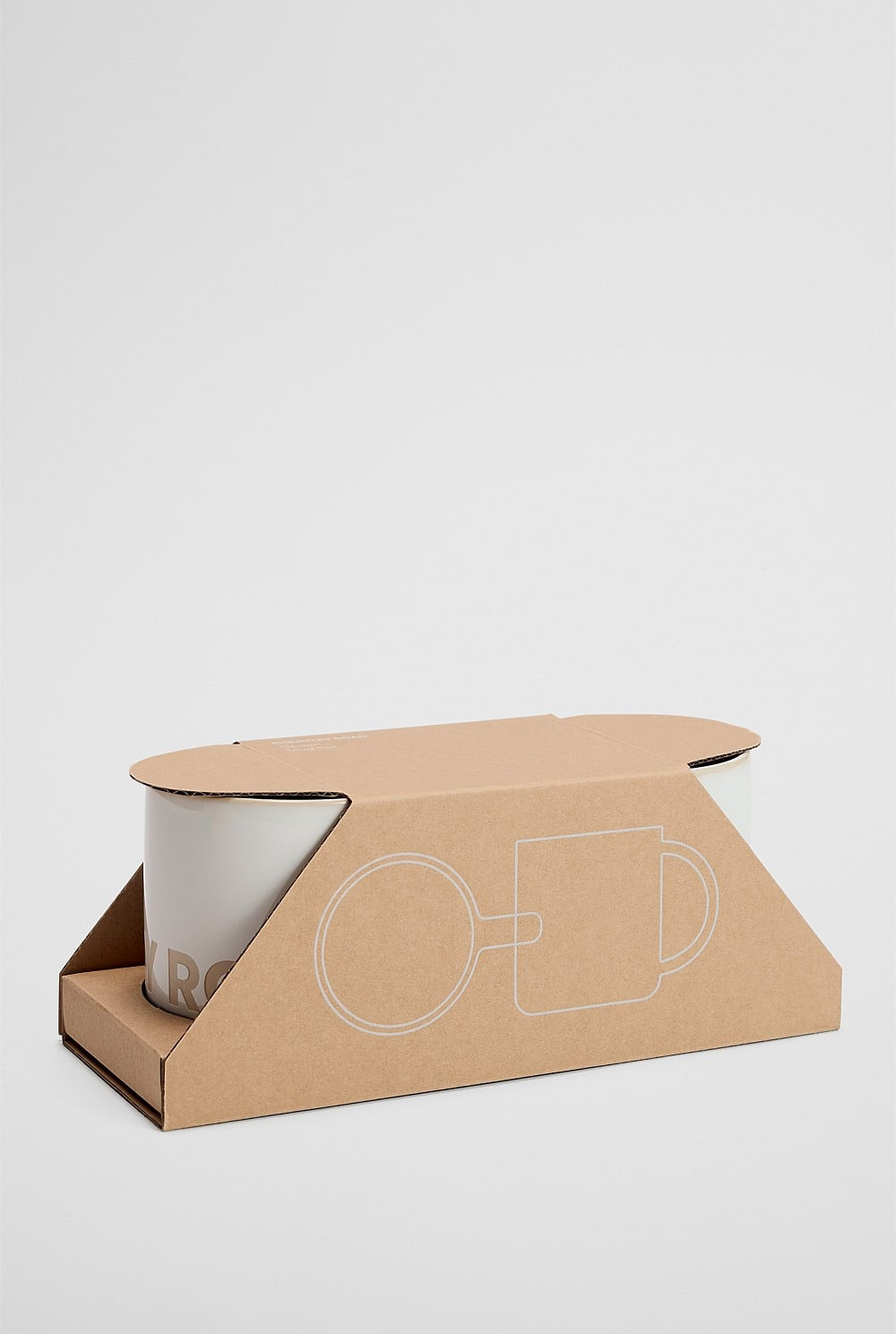 CR Demm Mug Set of 2 | Snow