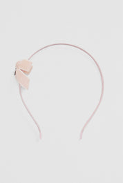 CR Mini Bow Headband | Pink