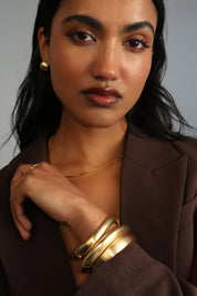 Zafino Ally Bracelet | Brushed Gold