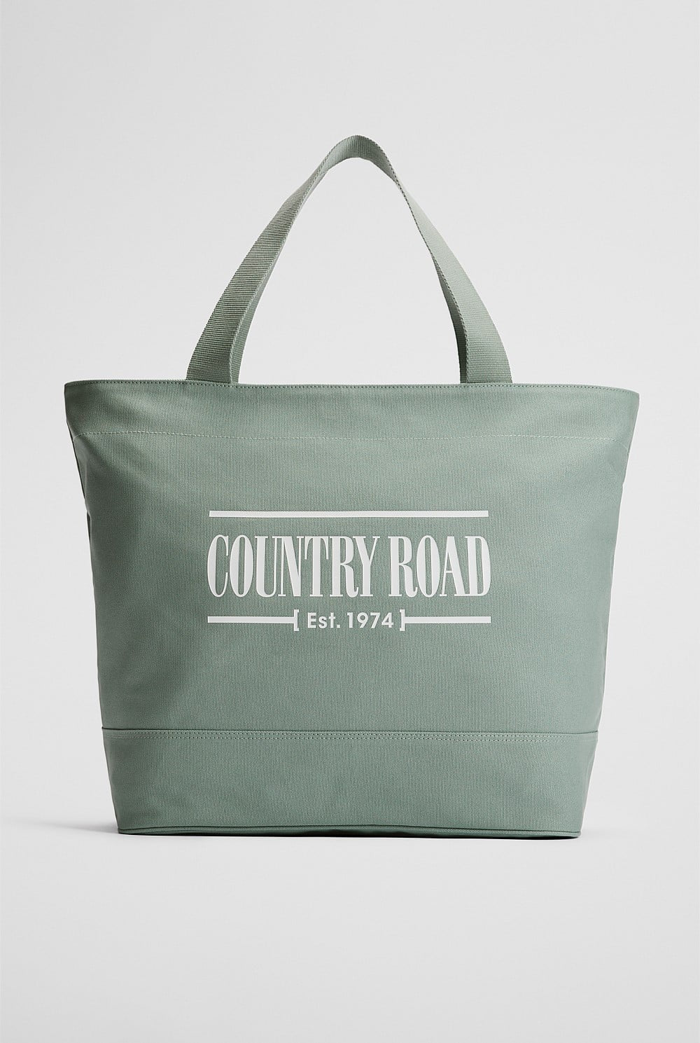CR Australian Cotton Printed Heritage Shopper | Bay Green