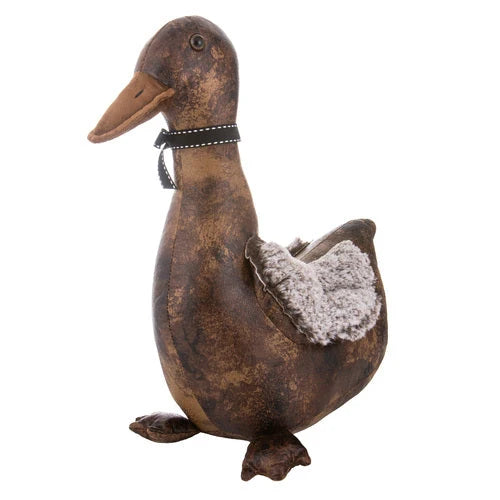 Ashdene Novelty Duck Doorstop | Brown
