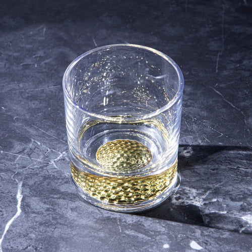Bottoms Up Whisky Glass | Golf Ball