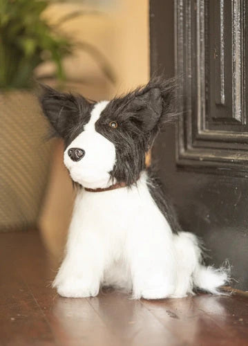 Ashdene Novelty Border Collie Doorstop | Black White