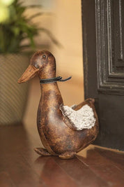 Ashdene Novelty Duck Doorstop | Brown