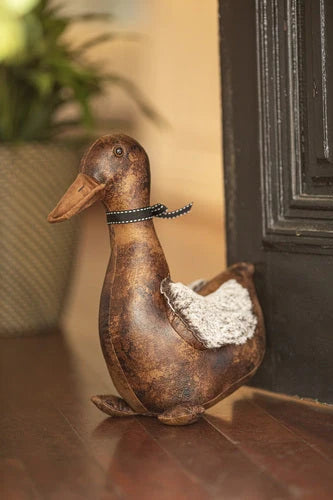 Ashdene Novelty Duck Doorstop | Brown