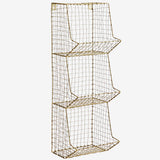 Madam Stoltz Wire Rack 3 Tier