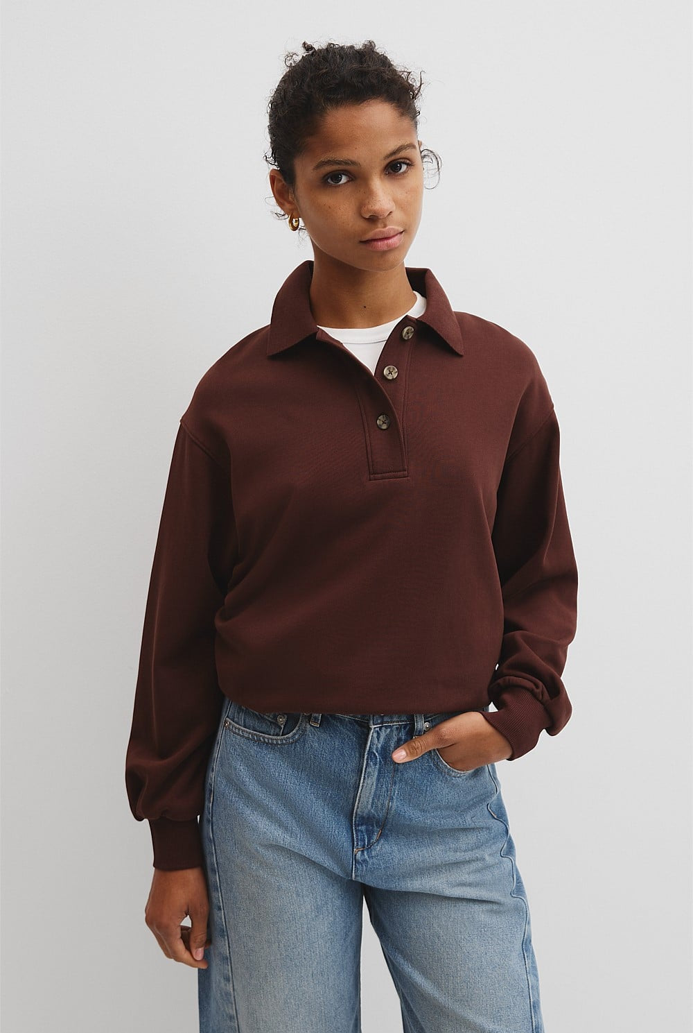 Australian Cotton Polo Sweat | Lumber