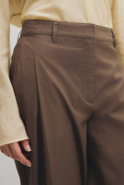 CR Tapered Barrel Pant | Carob